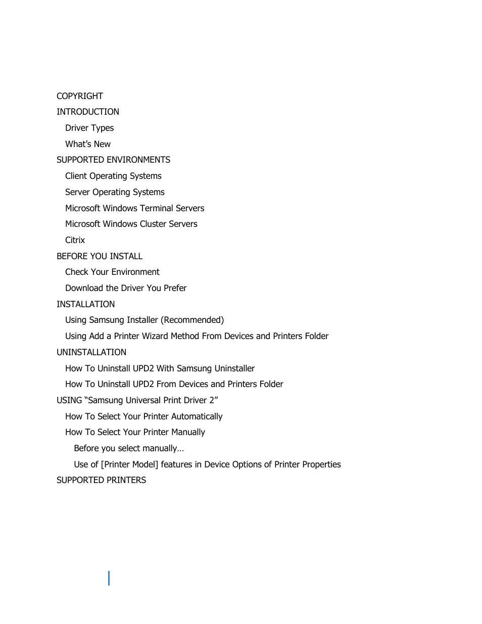 Samsung Universal Print Driver 2 User Manual | Page 3 / 15