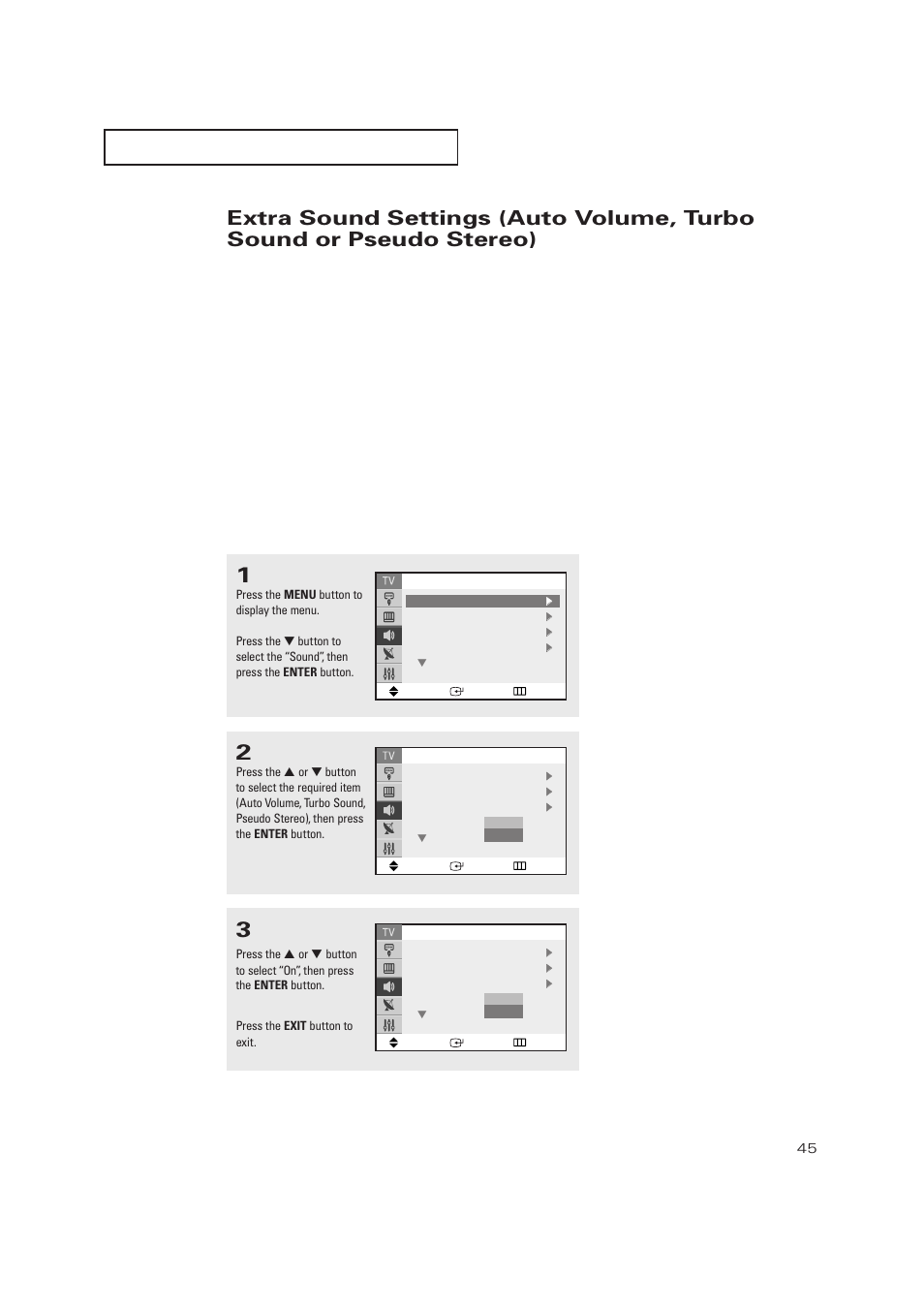 Samsung TXP2728X-XAC User Manual | Page 45 / 64