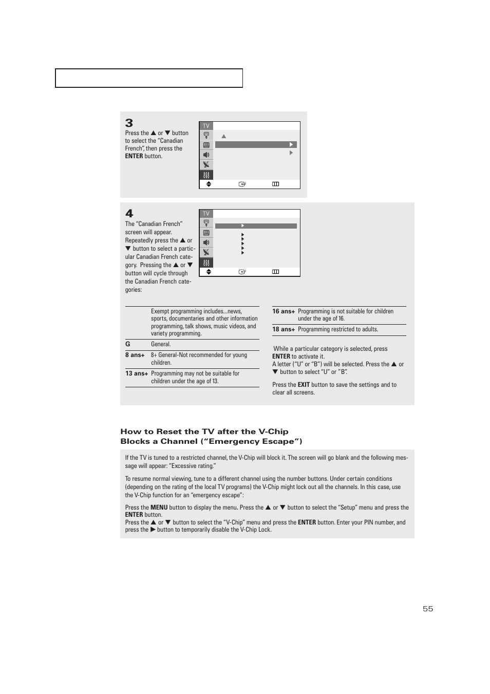Samsung TXP2728X-XAC User Manual | Page 55 / 64