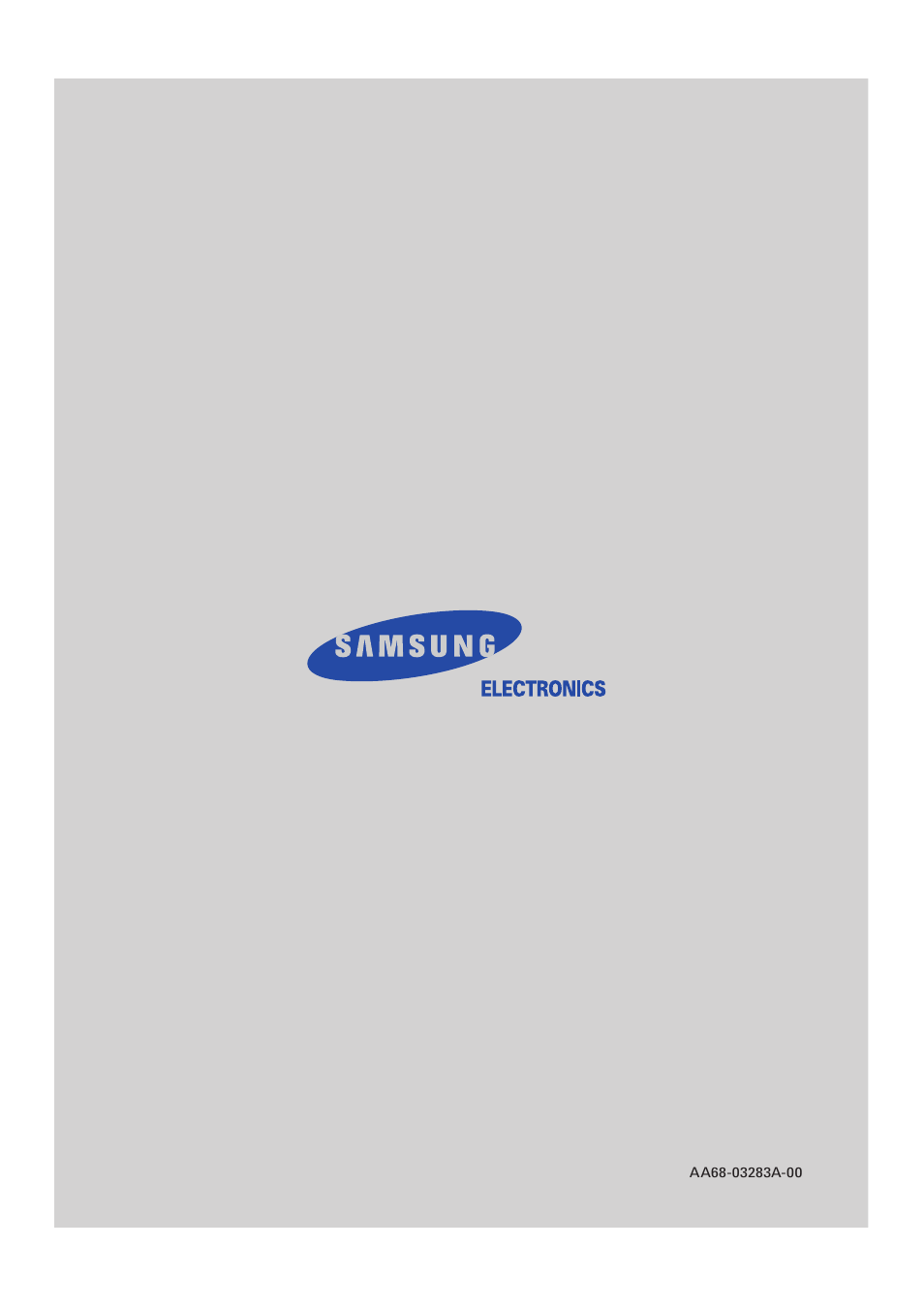 Samsung TXP2728X-XAC User Manual | Page 64 / 64