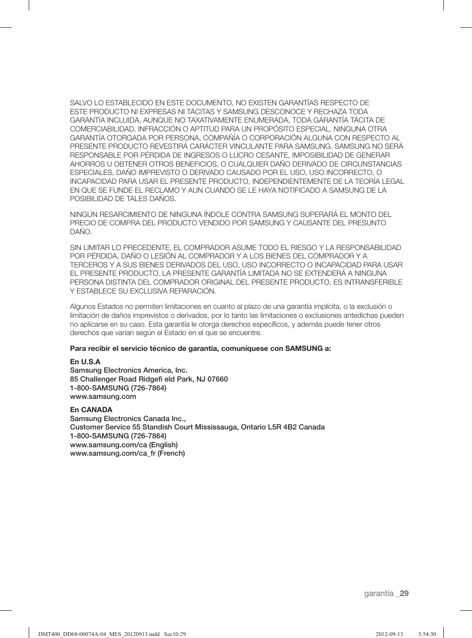 Samsung DMT400RHS-XAA User Manual | Page 93 / 96