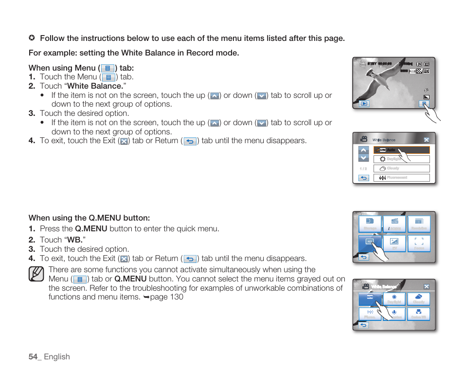 Samsung HMX-H105BN-XAA User Manual | Page 68 / 147