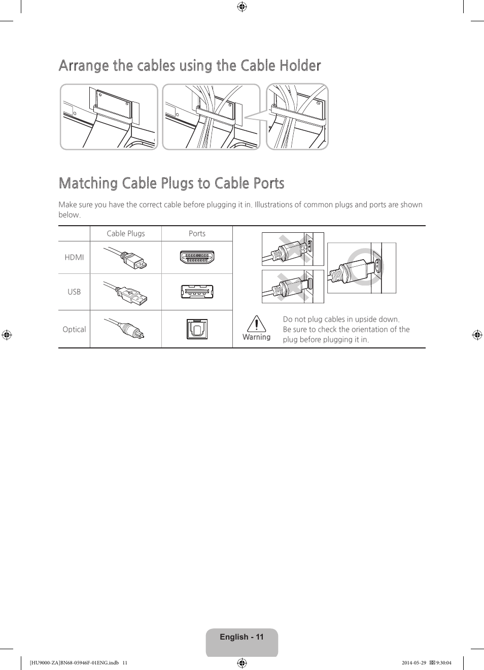 Samsung UN78HU9000FXZA User Manual | Page 11 / 43