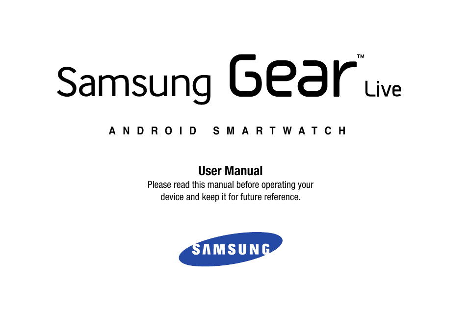 Samsung SM-R3820ZKAXAR User Manual | 49 pages
