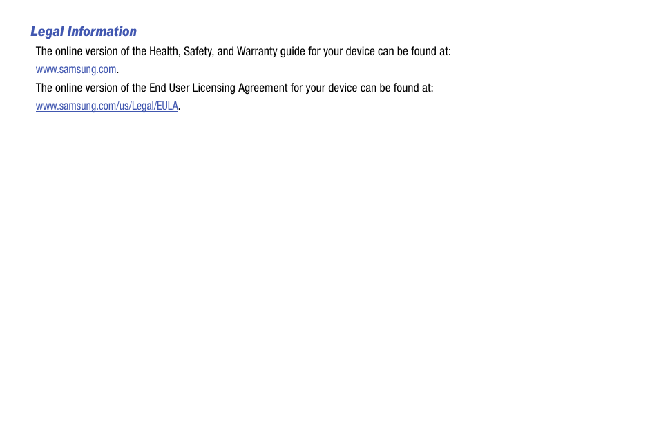 Legal information | Samsung SM-R3820ZKAXAR User Manual | Page 5 / 49