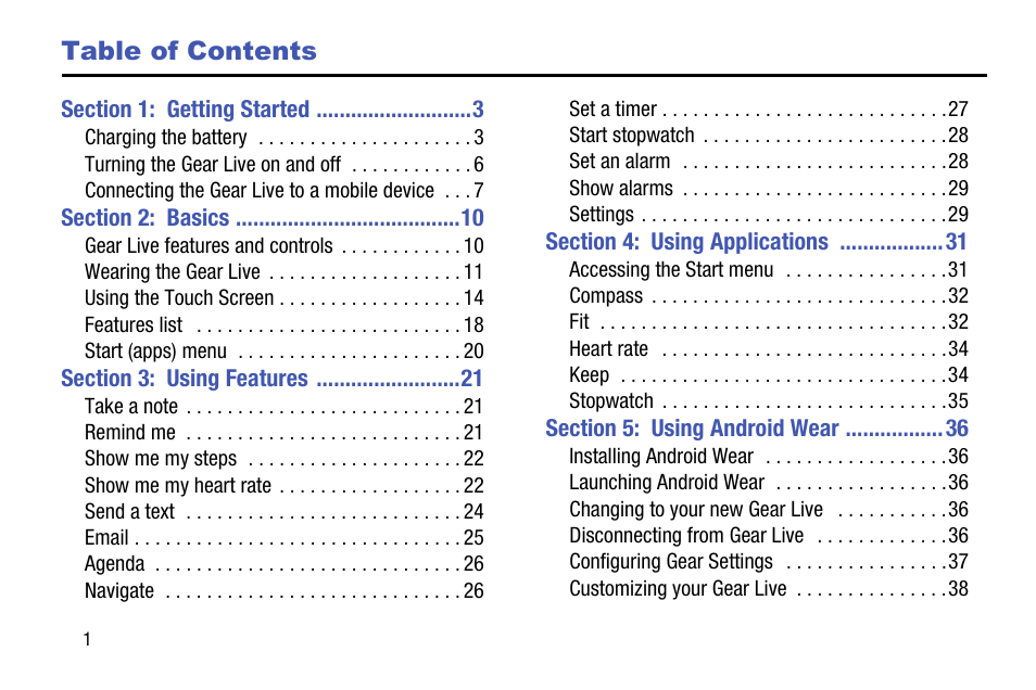 Samsung SM-R3820ZKAXAR User Manual | Page 6 / 49