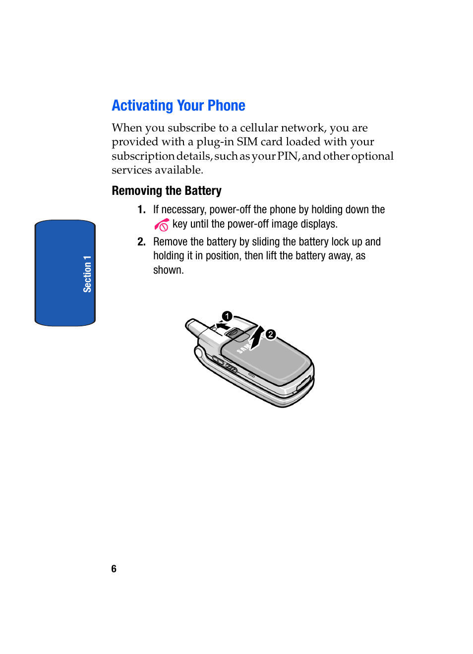Activating your phone | Samsung SEGD357MSACIN User Manual | Page 10 / 210