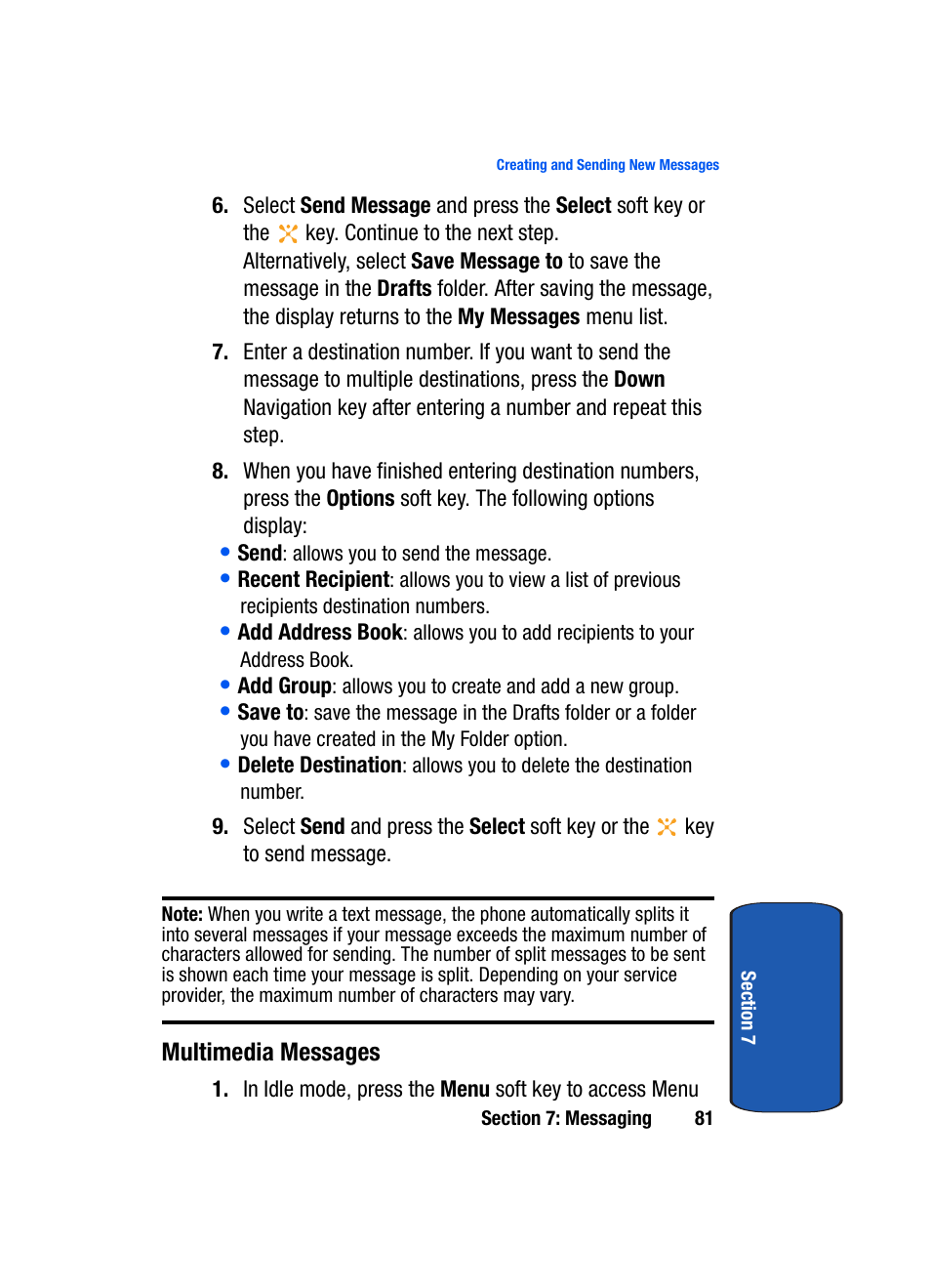 Samsung SEGD357MSACIN User Manual | Page 85 / 210