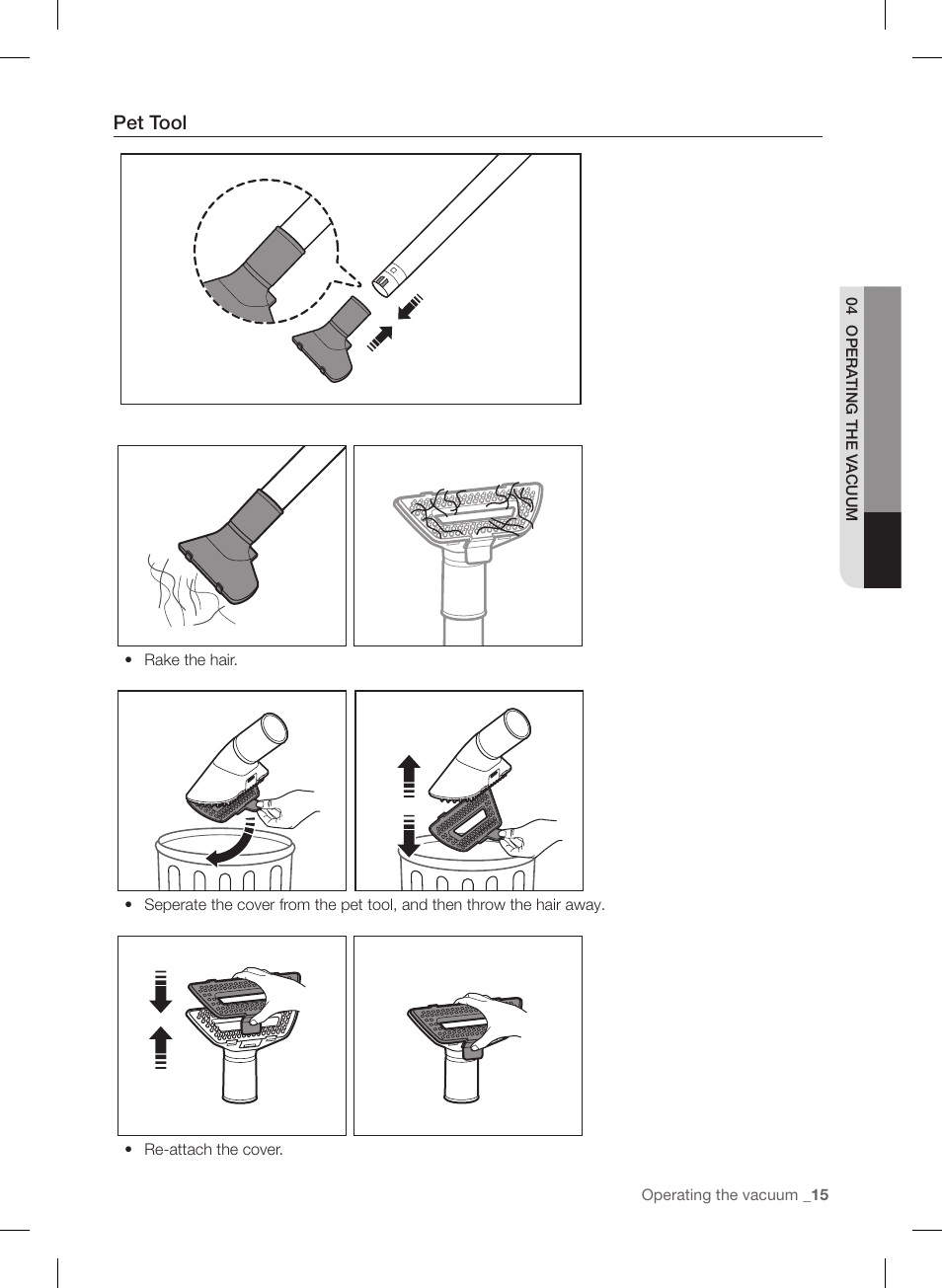 Samsung VU12F40SBBT-AA User Manual | Page 15 / 84