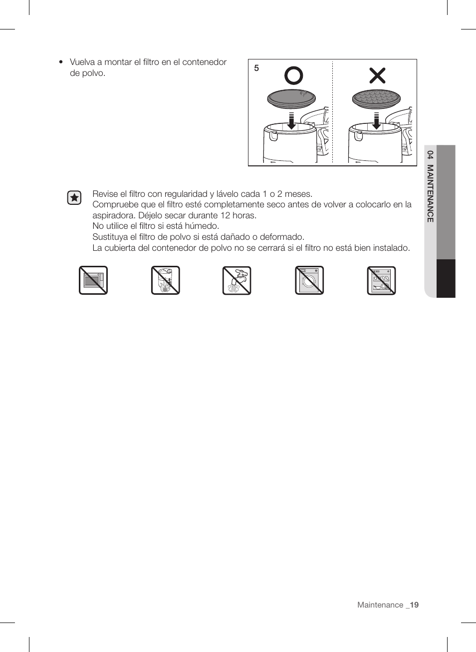 Samsung VU12F40SBBT-AA User Manual | Page 75 / 84