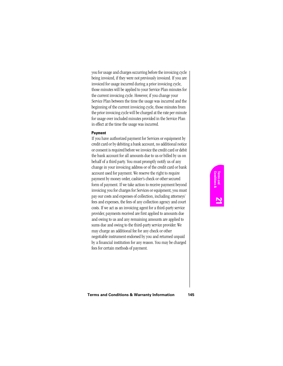Payment | Samsung SPH-N300NS-XAR User Manual | Page 145 / 163