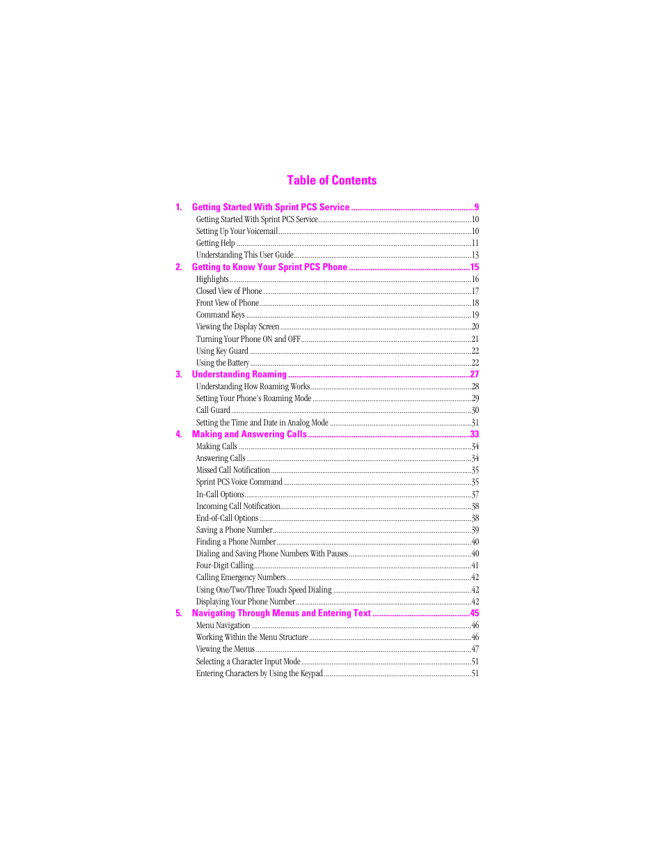Samsung SPH-N300NS-XAR User Manual | Page 5 / 163