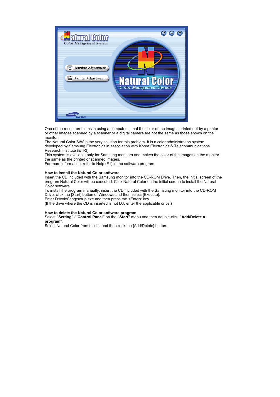 Samsung LS19RTUSSZ-XAZ User Manual | Page 29 / 56