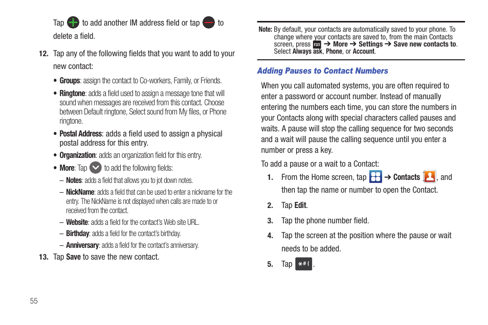 Samsung SGH-I927ZKAATT User Manual | Page 60 / 197