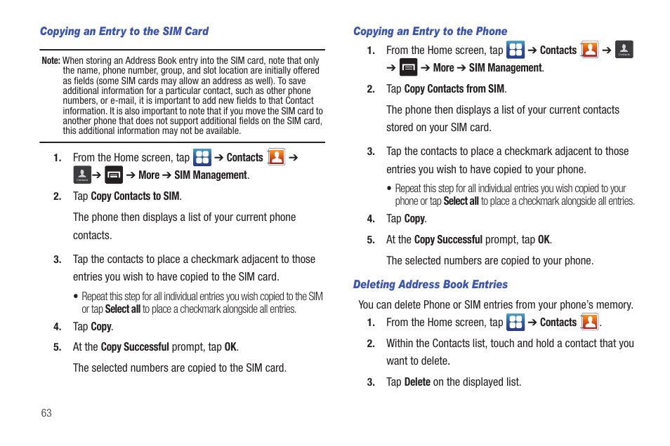 Samsung SGH-I927ZKAATT User Manual | Page 68 / 197