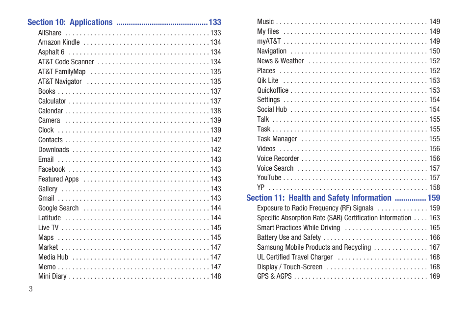 Samsung SGH-I927ZKAATT User Manual | Page 8 / 197