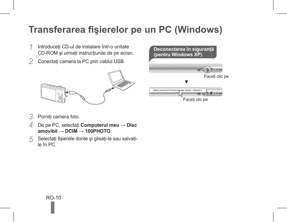 Transferarea fişierelor pe un pc (windows) | Samsung EC-PL90ZZBPAUS User Manual | Page 90 / 142