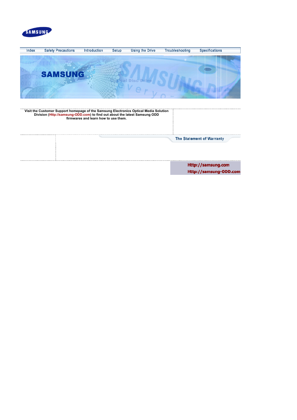 Samsung SD-616EEPS User Manual | 20 pages