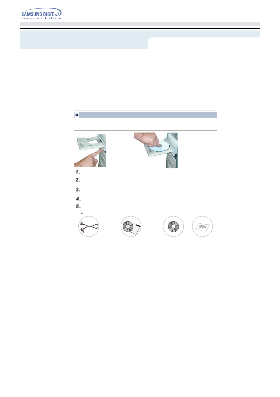 Using the drive, Using the dvd-rom drive | Samsung SD-616EEPS User Manual | Page 15 / 20
