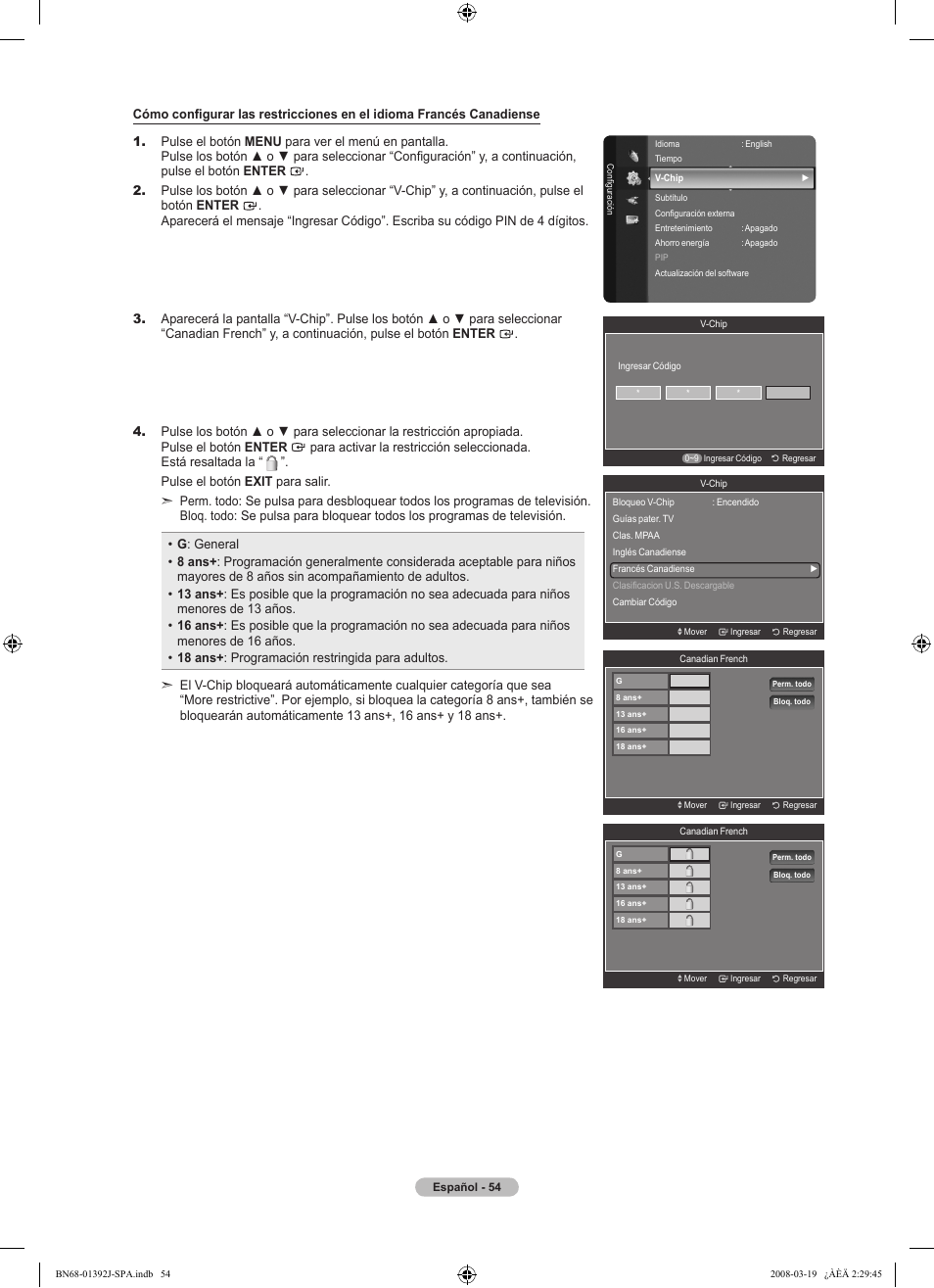 Samsung LN46A540P2FXZA User Manual | Page 158 / 197