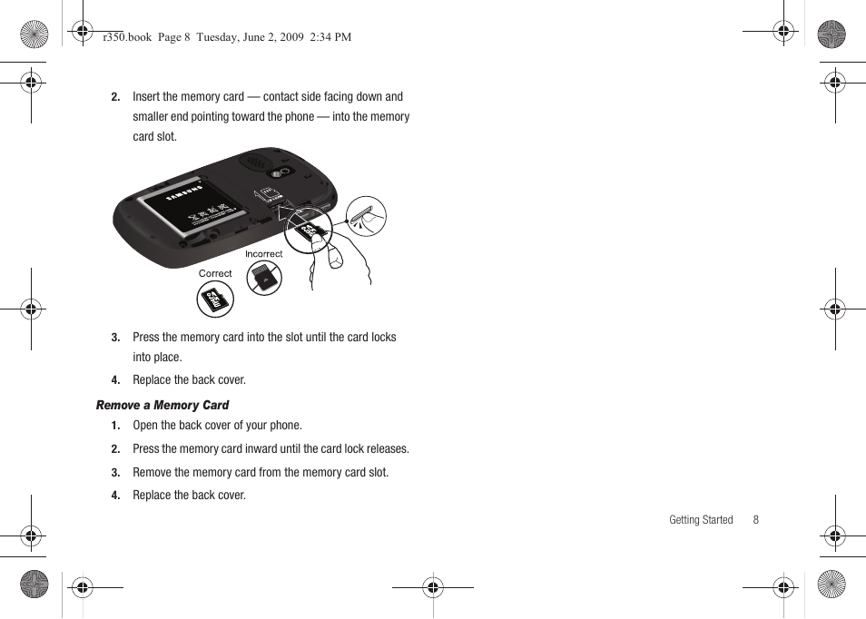 Samsung SCH-R350TGAXAR User Manual | Page 11 / 110