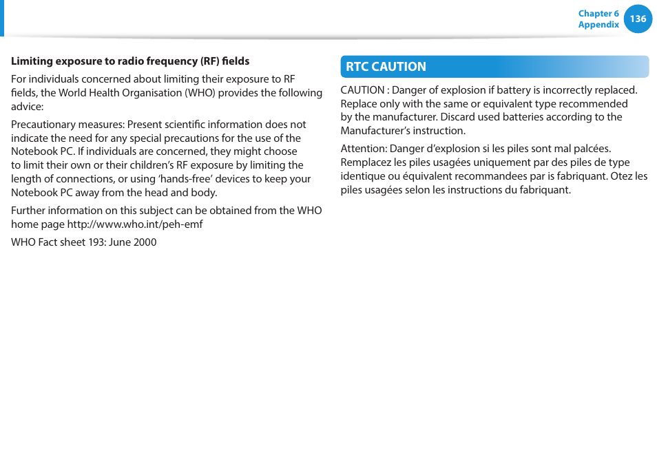 Samsung NP915S3G-K04US User Manual | Page 136 / 145