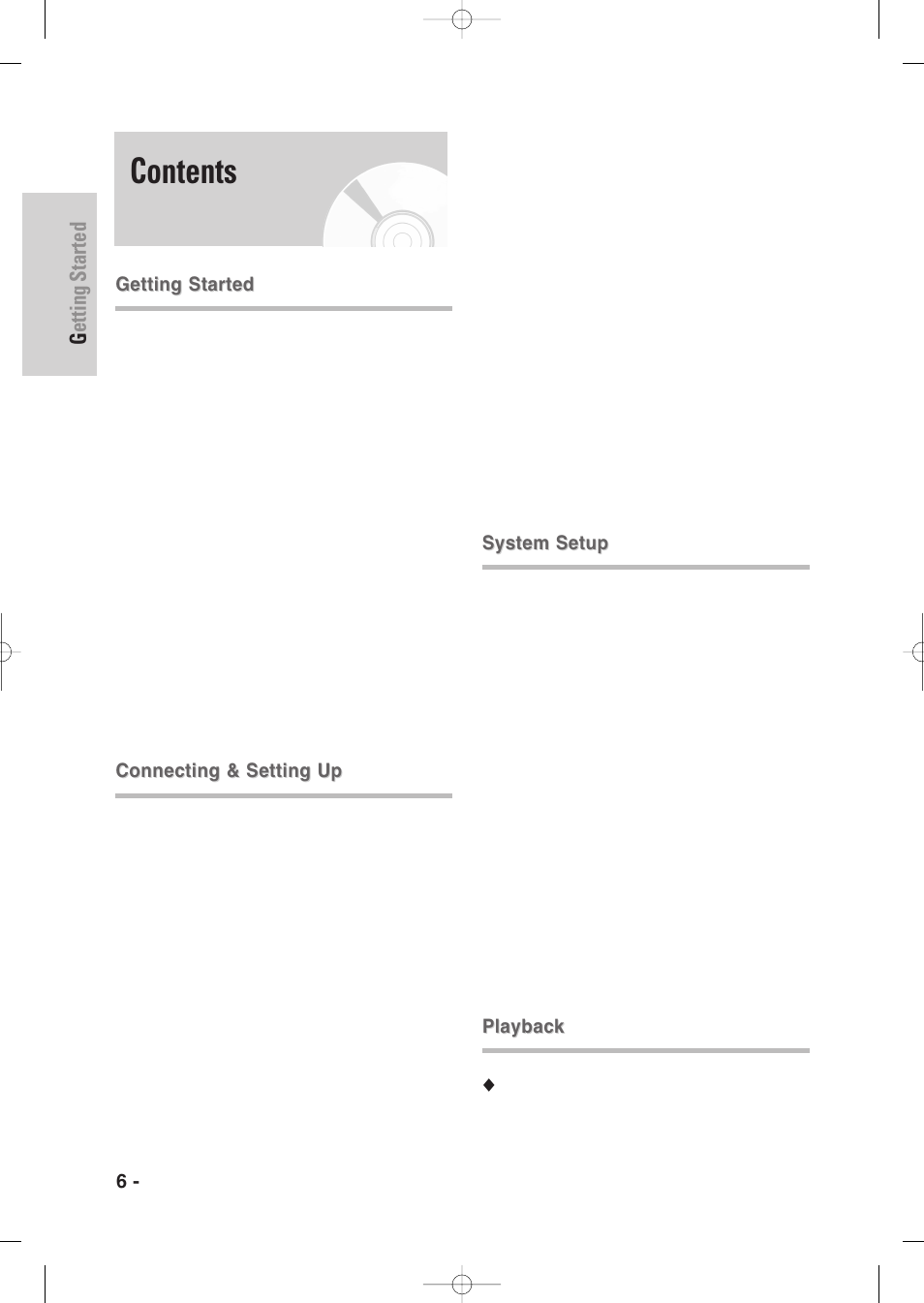 Samsung DVD-VR345-XAA User Manual | Page 6 / 109