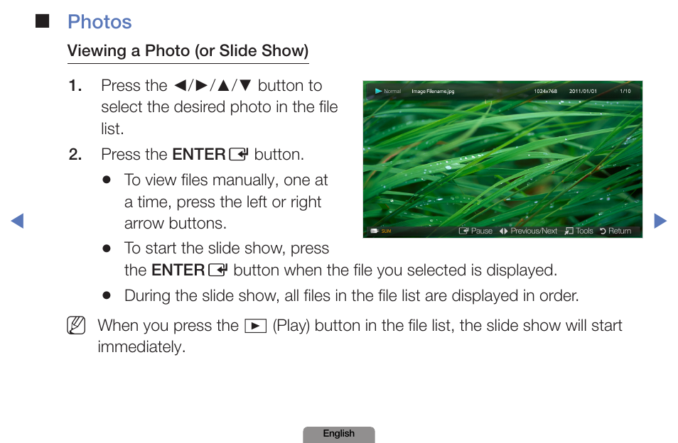 Photos | Samsung LN19D450G1DXZA User Manual | Page 154 / 200