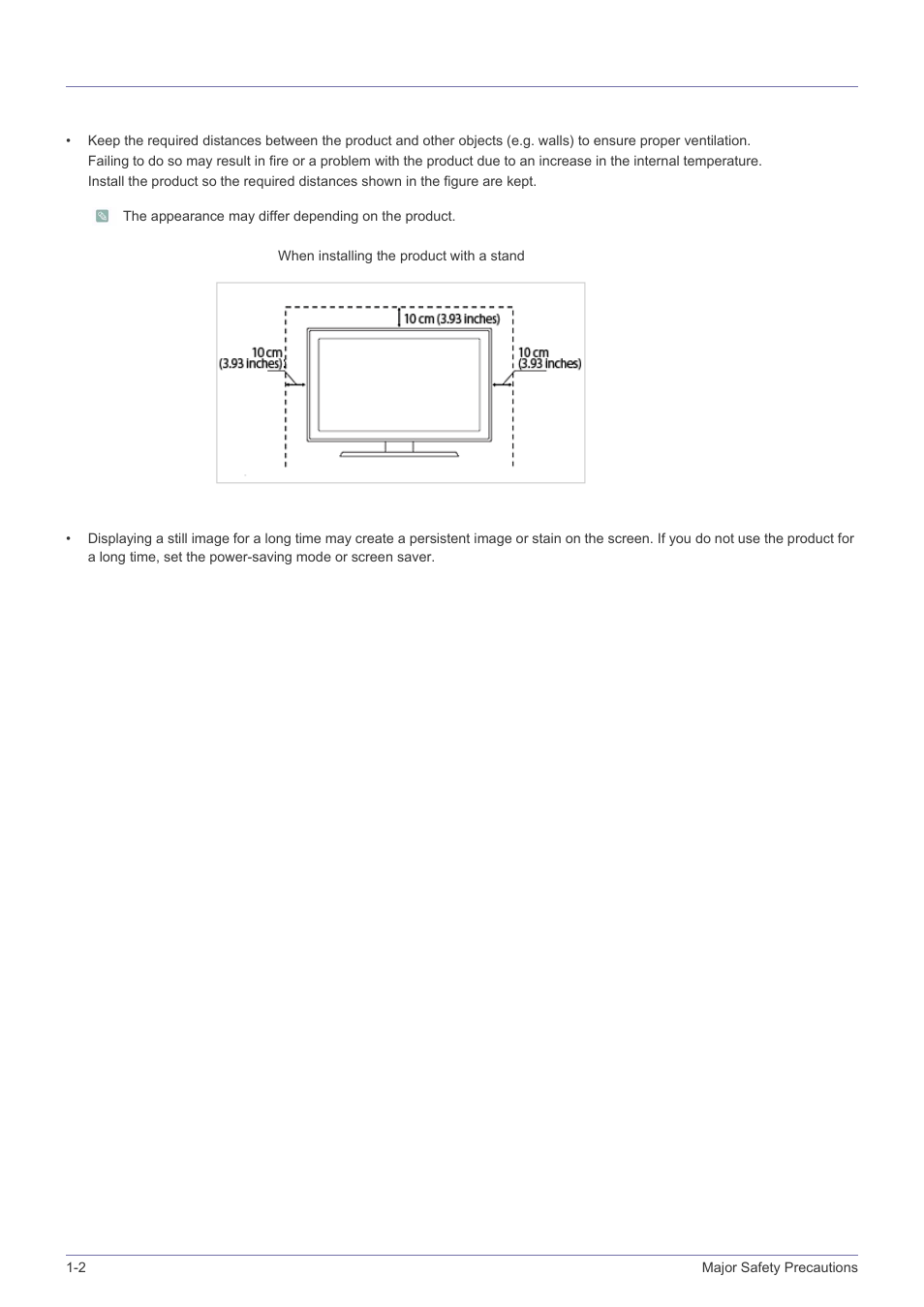 2 custody and maintenance, Custody and maintenance -2 | Samsung LS24B240KL-ZA User Manual | Page 4 / 38