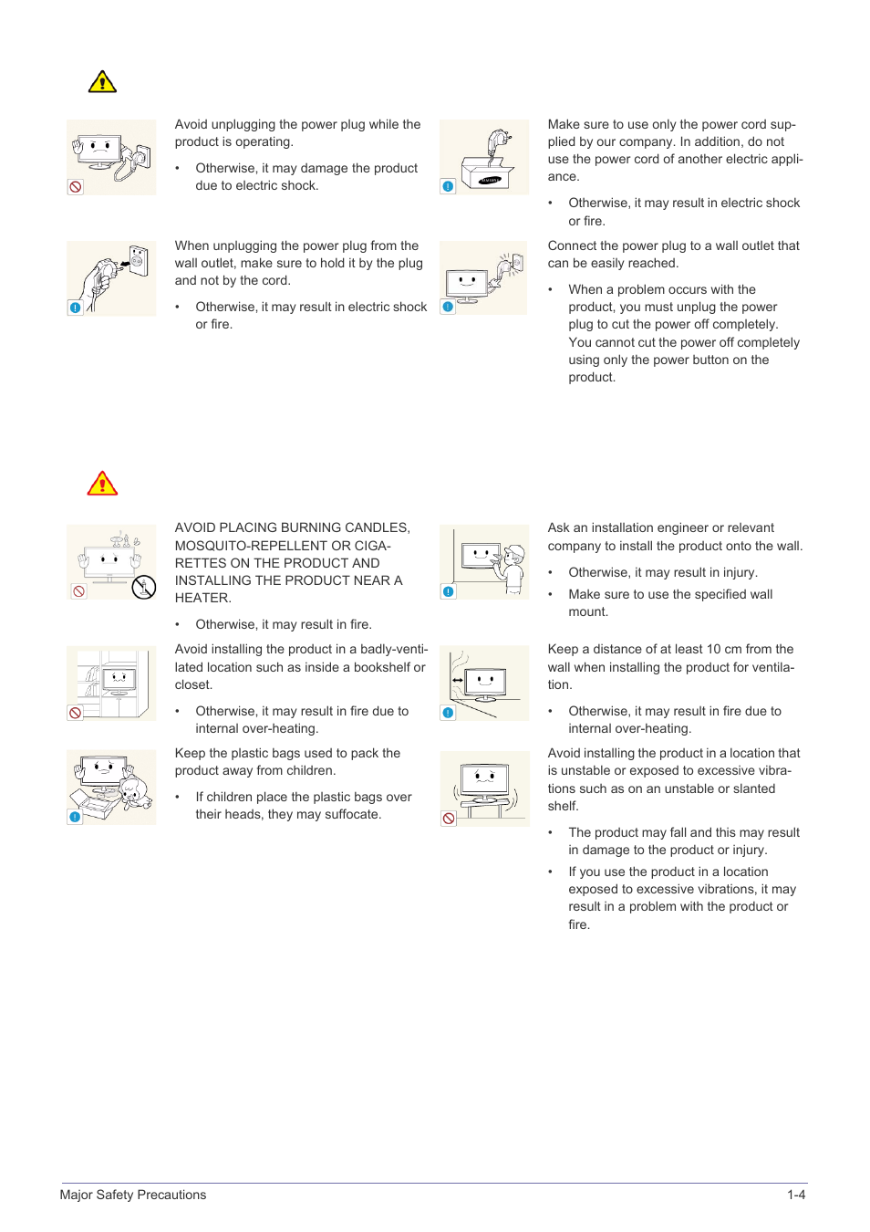 Installation related | Samsung LS24B240KL-ZA User Manual | Page 7 / 38