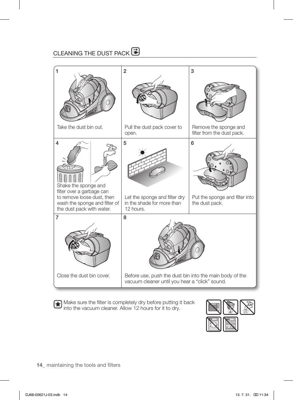 Samsung VCC96P0H1G-XAA User Manual | Page 14 / 56