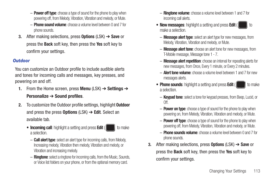 Samsung SGH-T379UABTMB User Manual | Page 119 / 174