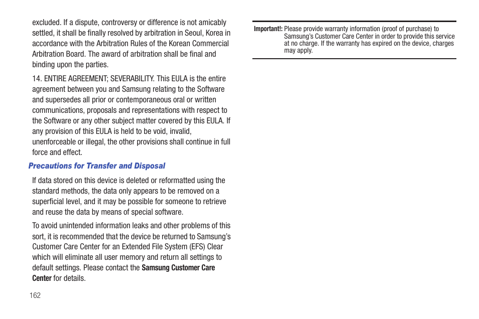 Samsung SGH-T379UABTMB User Manual | Page 168 / 174