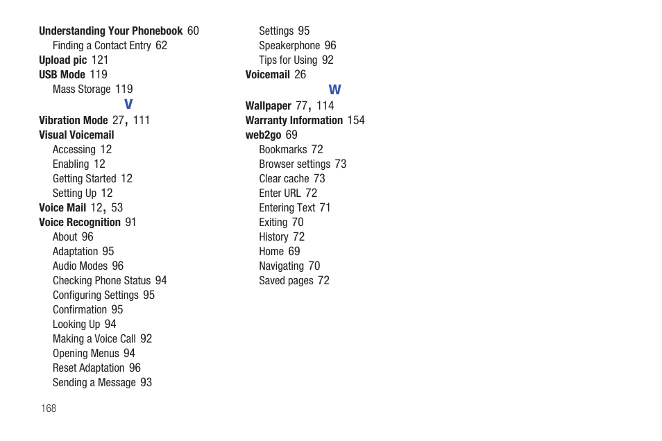 Samsung SGH-T379UABTMB User Manual | Page 174 / 174