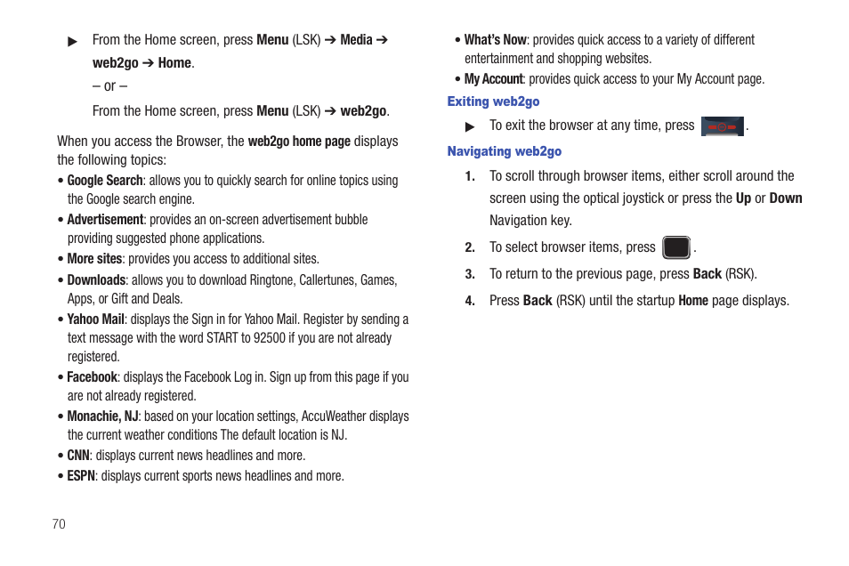 Samsung SGH-T379UABTMB User Manual | Page 76 / 174