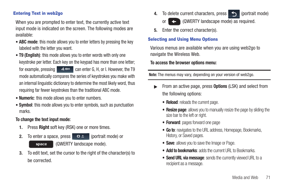 Samsung SGH-T379UABTMB User Manual | Page 77 / 174