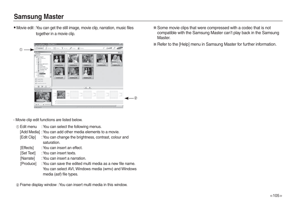 Samsung master | Samsung L730 User Manual | Page 106 / 111