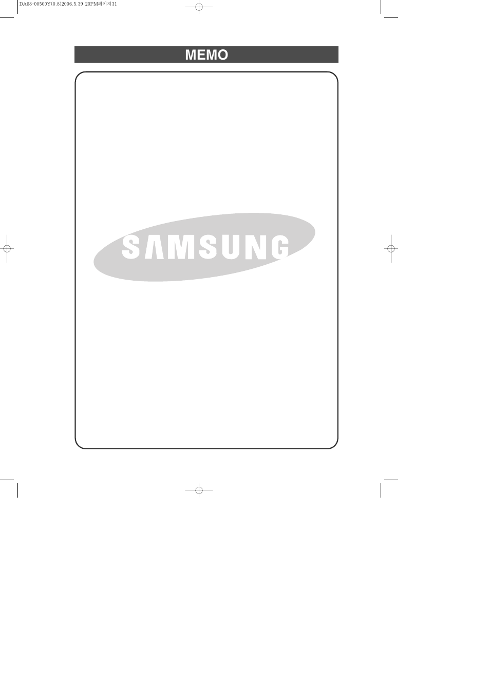 Samsung RS2534WW-XAA User Manual | Page 31 / 32