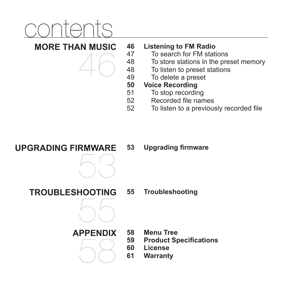 Samsung YP-T7Z-XAA User Manual | Page 10 / 68