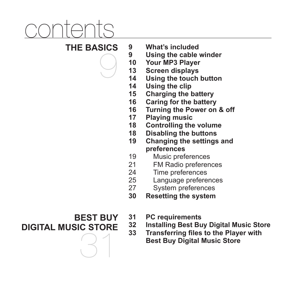 Samsung YP-T7Z-XAA User Manual | Page 8 / 68
