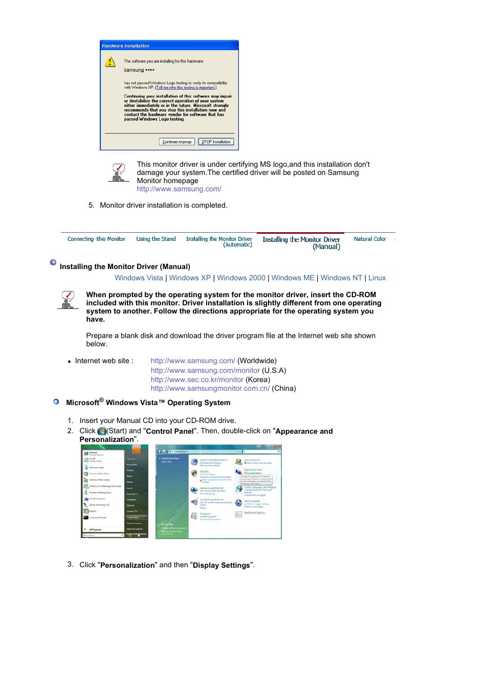 Natual color | Samsung LS19HATBB2-XAA User Manual | Page 31 / 87