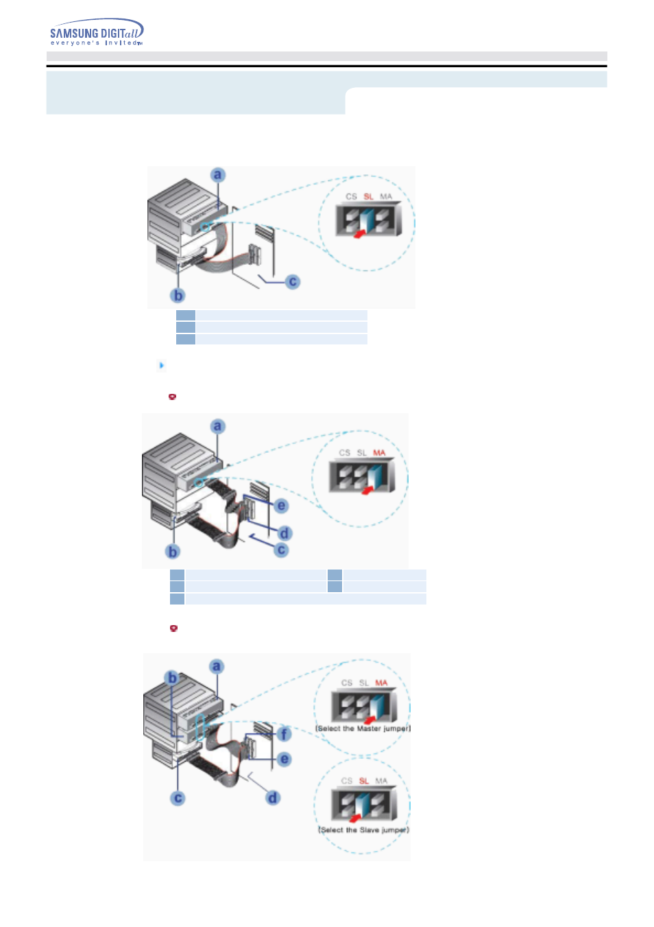 Installing dvd±r/rw drive, And connecting cables | Samsung TS-H552U-MIAH User Manual | Page 13 / 28