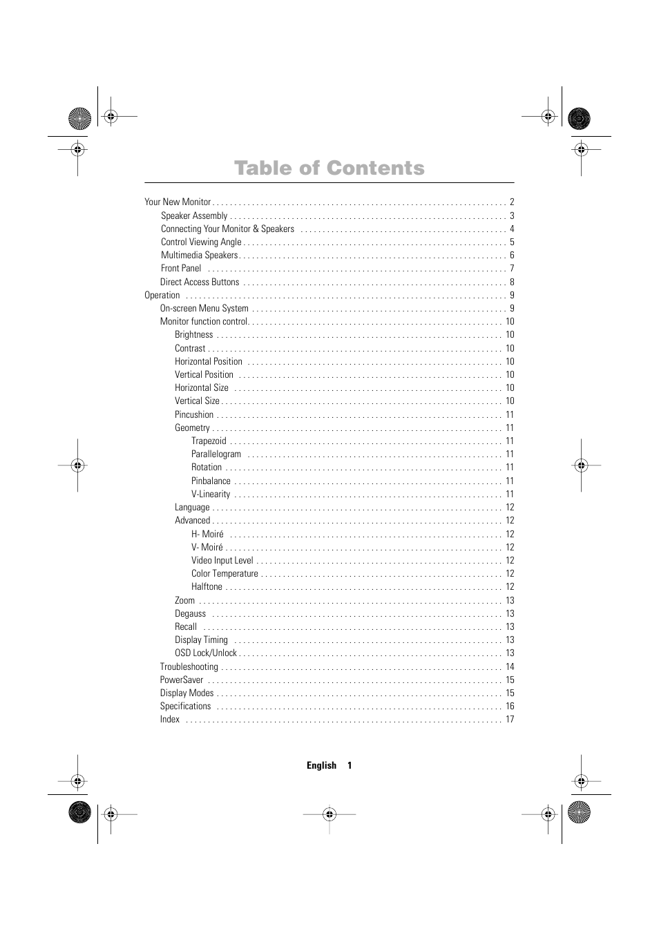 Samsung TP17LS7LSO-XBM User Manual | Page 3 / 21