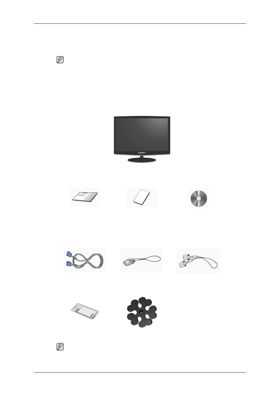 Introduction, Package contents, Unpacking | Samsung LS19CMKKFV-XA User Manual | Page 10 / 61