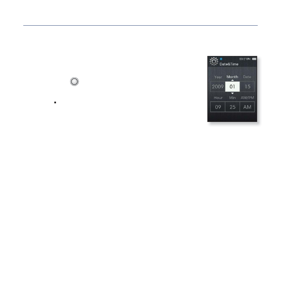 Changing the settings and preferences (continued) | Samsung YP-Q2JCB-XAA User Manual | Page 25 / 106