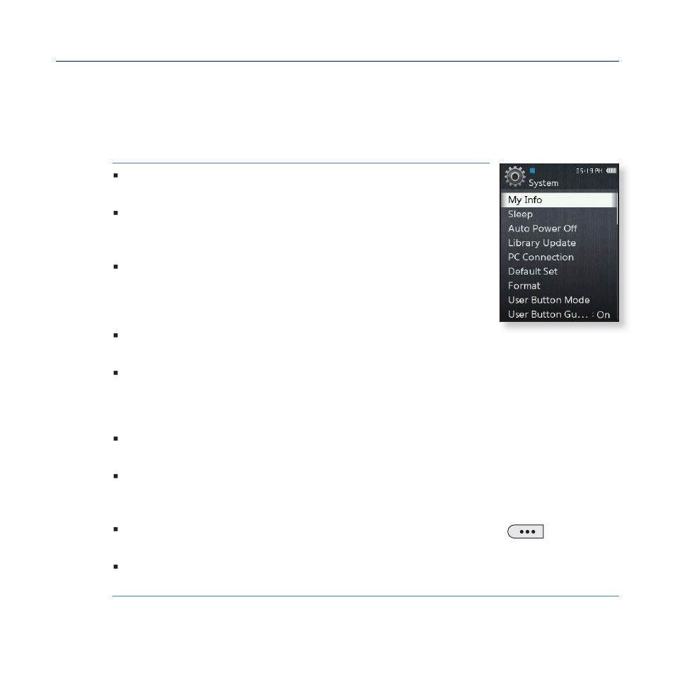 Changing the settings and preferences (continued) | Samsung YP-Q2JCB-XAA User Manual | Page 26 / 106