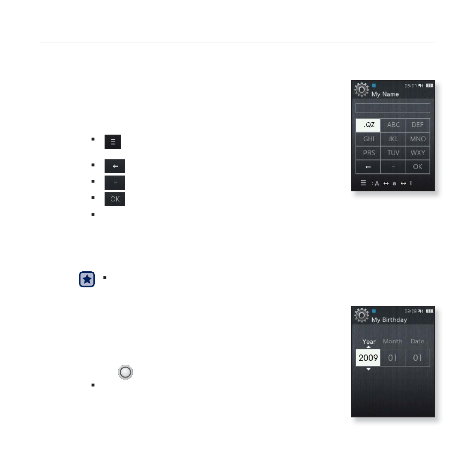 Changing the settings and preferences (continued) | Samsung YP-Q2JCB-XAA User Manual | Page 28 / 106
