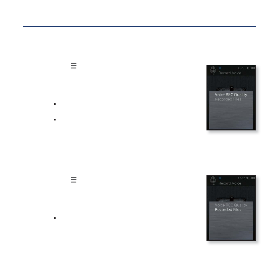 Voice recording (continued) | Samsung YP-Q2JCB-XAA User Manual | Page 79 / 106