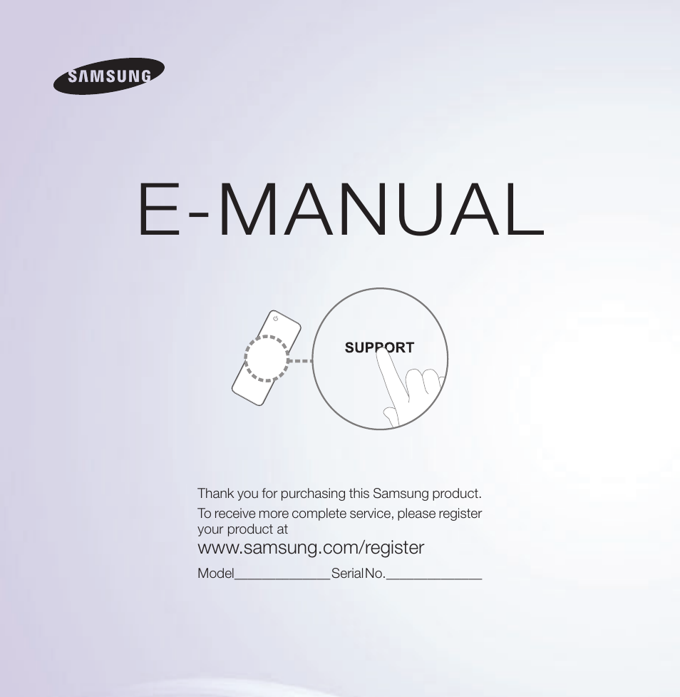 Samsung PN51E6500EFXZA User Manual | 673 pages