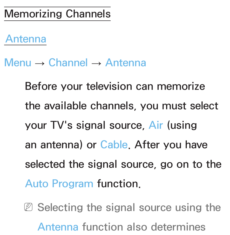 Memorizing channels | Samsung PN51E6500EFXZA User Manual | Page 45 / 673